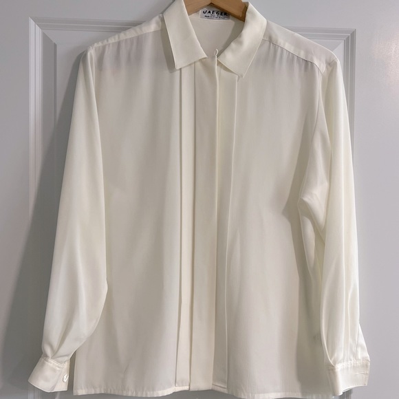 Jaeger button down blouse. - Picture 1 of 7